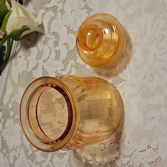 NWT GLASS CANISTER - Picture 4 of 7